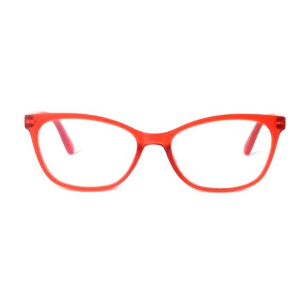 Blue Light Filtering Oval Glasses Universal Thead Computer/Mobile Eyewear (RED) - Picture 3 of 6